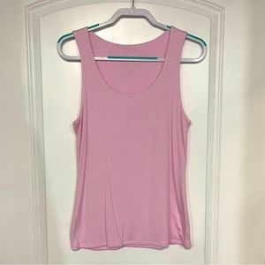 INC Womens LG tank top, pink, very soft and stretchy, dual-layered